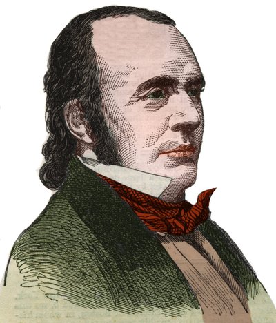 जीन लुई रोडोलफे अगासिज़ (1807-1873), अमेरिकी प्रकृतिवादी का पोर्ट्रेट। द्वारा अज्ञात कलाकार