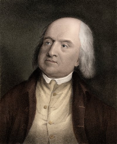 जेरेमी बेंथम (1748-1832), अंग्रेजी दार्शनिक, अर्थशास्त्री और सैद्धांतिक न्यायविद का पोर्ट्रेट द्वारा अज्ञात कलाकार