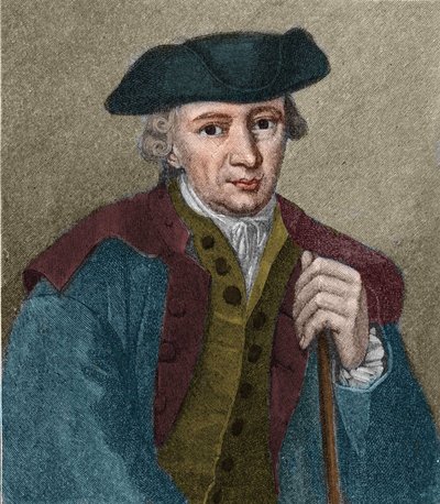 जोहान जॉर्ज हैमन (1730-1788), जर्मन दार्शनिक और लेखक का पोर्ट्रेट। द्वारा अज्ञात कलाकार