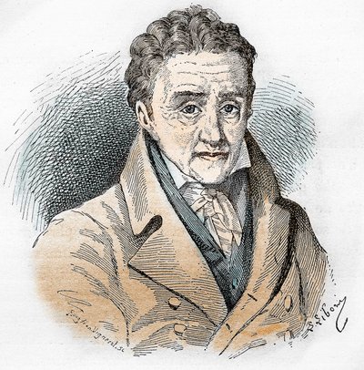 जोहान हेनरिक पेस्टलोज़ी (1746 - 1827), स्विस शिक्षक और शिक्षक का पोर्ट्रेट। द्वारा अज्ञात कलाकार