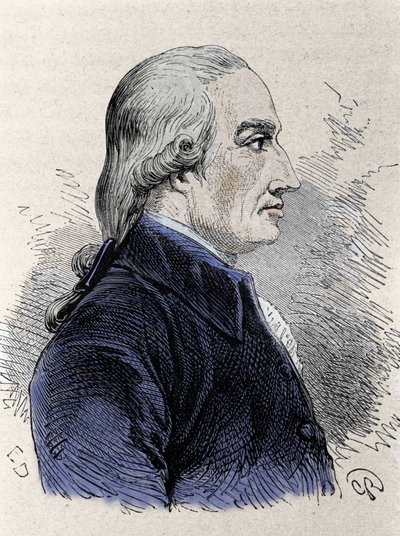 जोसेफ ब्लैक का पोर्ट्रेट (1728-1799), स्कॉटिश रसायनज्ञ। द्वारा अज्ञात कलाकार