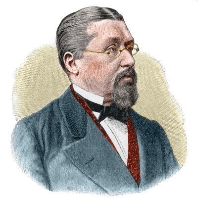 जोसेफ विक्टर वॉन शेफेल (1826-1886) का पोर्ट्रेट जर्मन लेखक और कवि। द्वारा अज्ञात कलाकार