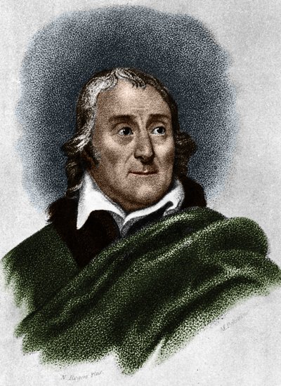लोरेंजो दा पोंटे (1749-1838) का पोर्ट्रेट और यहूदी मूल के इतालवी लेखक। द्वारा अज्ञात कलाकार