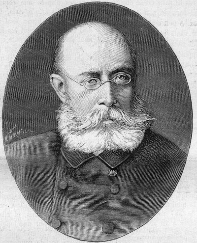 लुई लियोन सीजर फेदरबे (जनरल फेदरबे) (1818-1889), फ्रांसीसी सैनिक और राजनीतिज्ञ का पोर्ट्रेट। "" प्रकृति में उत्कीर्णन। जर्नल ऑफ साइंस एंड इट्स एप्लीकेशन्स टू आर्ट्स एंड इंडस्ट्री ” द्वारा अज्ञात कलाकार