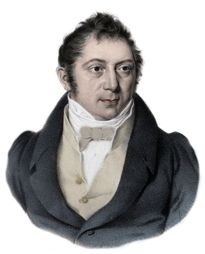 लुई लुडविग स्पोर (1784 - 1859) का पोर्ट्रेट जर्मन संगीतकार, वायलिन वादक और कंडक्टर। द्वारा अज्ञात कलाकार