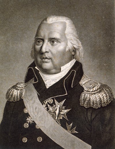 लुई XVIII का पोर्ट्रेट (1755 - 1824), फ्रांस के राजा द्वारा अज्ञात कलाकार