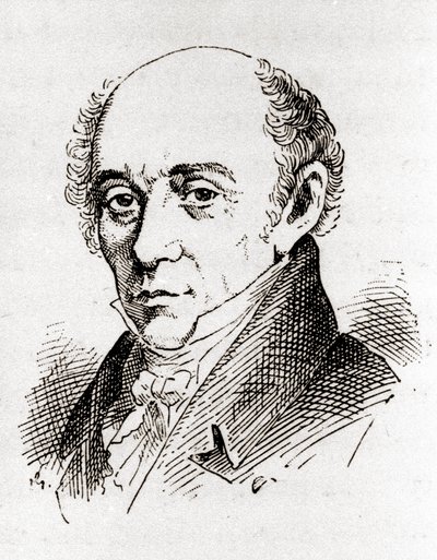 मुज़ियो क्लेमेंटी (1752 - 1832) का पोर्ट्रेट, इतालवी संगीतकार और पियानोवादक। द्वारा अज्ञात कलाकार