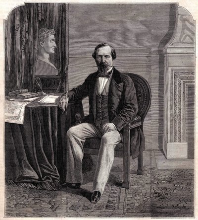 नेपोलियन III का पोर्ट्रेट (1808 - 1873) द्वारा अज्ञात कलाकार