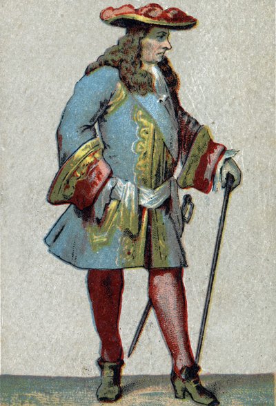 निकोलस कैटिनैट डी ला फौकोनेरी (1637-1712) का पोर्ट्रेट। द्वारा अज्ञात कलाकार