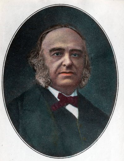 पॉल ब्रोका का पोर्ट्रेट (1824 - 1880) फ्रांसीसी सर्जन। 19वीं सदी की नक्काशी। निजि संग्रह। द्वारा अज्ञात कलाकार