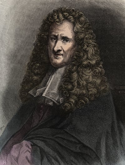 पियरे कॉर्नेल का पोर्ट्रेट (1606-1684), अंग्रेजी नाटककार द्वारा अज्ञात कलाकार