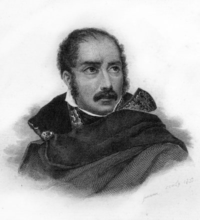 प्रिंस यूजीन रोज डी ब्यूहरनैस का पोर्ट्रेट (1781-1824, अलेक्जेंड्रे डी ब्यूहरनैस और जोसेफिन के बेटे) - उत्कीर्णन द्वारा अज्ञात कलाकार