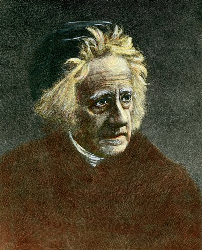 सर जॉन हर्शल का पोर्ट्रेट (1792 - 1871) ब्रिटिश खगोलशास्त्री। द्वारा अज्ञात कलाकार