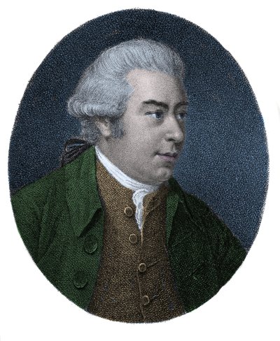 सर जोसेफ बैंक्स का पोर्ट्रेट (1743-1820), अंग्रेजी खोजकर्ता और प्रकृतिवादी। 19वीं सदी का रंग उत्कीर्णन। द्वारा अज्ञात कलाकार