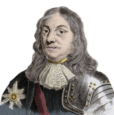 सर मार्टिनस कॉर्नेलिस वैन ट्रॉम्प (1629-1691), डच नौसेना अधिकारी और रॉयल डच और डेनिश बेड़े के कमांडर-इन-चीफ का पोर्ट्रेट। 19वीं सदी की नक्काशी। द्वारा अज्ञात कलाकार