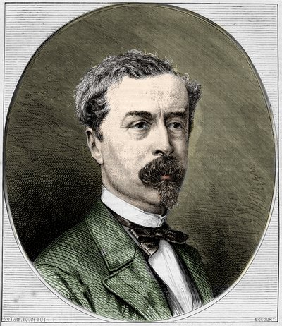 सर रिचर्ड वालेस का पोर्ट्रेट (1818-1890), अंग्रेजी परोपकारी और कला संग्रहकर्ता। 1872 से उत्कीर्णन। द्वारा अज्ञात कलाकार