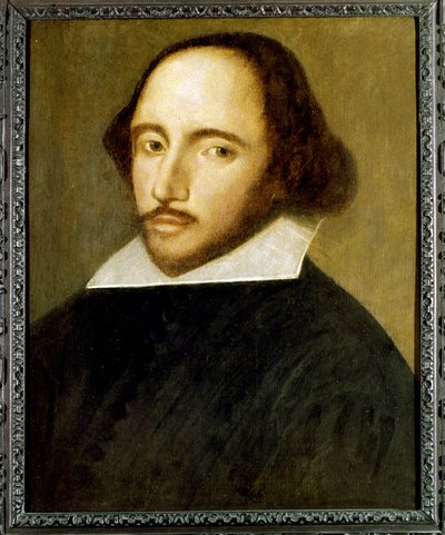 विलियम शेक्सपियर का पोर्ट्रेट (1564-1616), कोरम फाउंड, लंदन। द्वारा अज्ञात कलाकार