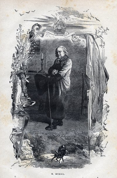 विक्टर ह्यूगो (1802-1885) 1862 द्वारा "द मिजरेबल्स - फर्स्ट पार्ट: फैंटाइन" के लिए गुस्ताव ब्रायन (1824-1877) द्वारा चित्रण इवेक मायरिएल - चित्रण द्वारा अज्ञात कलाकार