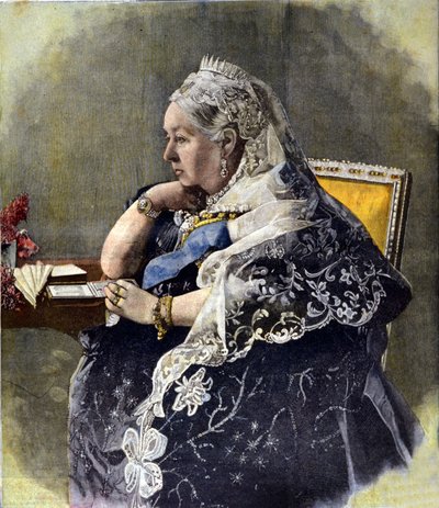 महारानी विक्टोरिया प्रथम (1819 - 1901) द्वारा अज्ञात कलाकार