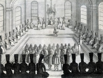1632 में मास्को में होल्स्टीन (जर्मनी राज्य) के राजदूतों का स्वागत। द्वारा अज्ञात कलाकार