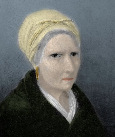 रोजा रायमोंडी (1776-1852) ग्यूसेप गैरीबाल्डी की मां - ग्यूसेप गैरीबाल्डी की मां - एक गुमनाम पेंटिंग के बाद ड्राइंग। द्वारा अज्ञात कलाकार