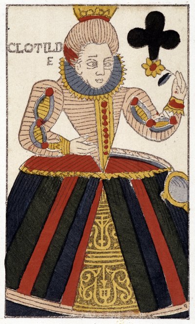 सभी फ्रैंक्स की सेंट क्लॉथिल्ड क्वीन। - सेंट क्लॉथिल्डे. द्वारा अज्ञात कलाकार