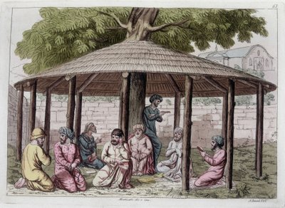 सोफी, फारस का विशेष संप्रदाय। "" द ओल्ड एंड मॉडर्न कॉस्टयूम "" में द्वारा अज्ञात कलाकार