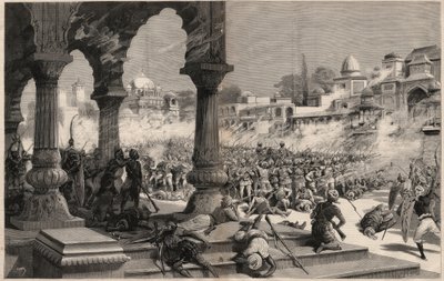 मणिपुर की लड़ाई - ब्रिटिश भारतीय विद्रोह - लगभग 500 अंग्रेजी सैनिकों के एक स्तंभ का नरसंहार, जिसे महारजाह ने बुलाया था, जिनकी प्रजा ने भारत में मणिपुर (असम और बर्मा की सीमाओं पर क्षेत्र) में विद्रोह किया था। द्वारा अज्ञात कलाकार