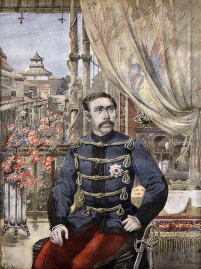 1896 में मारेचल अरिटोमो यामागाटा (1838-1922) द्वारा अज्ञात कलाकार