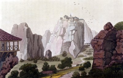 1810 में ग्रीस में उल्कापिंड। जूल्स फेरारियो, एड द्वारा "" पुरानी और आधुनिक पोशाक ""। मिलन द्वारा अज्ञात कलाकार