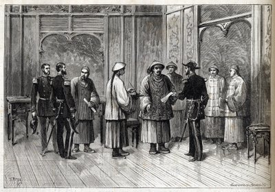 Tientsin Accord या Li-Fournier कन्वेंशन - Tientsin समझौता - Li-Fournier कन्वेंशन (Li Fournier) - 11 मई द्वारा अज्ञात कलाकार