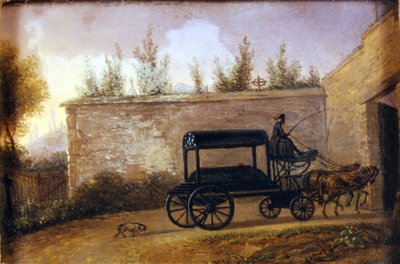 ऑस्ट्रियाई संगीतकार वोल्फगैंग एमॅड्यूस मोजार्ट (1756-1791) का वियना में अंतिम संस्कार। बेनामी पेंट। मिलान के म्यूजियो डेला स्काला द्वारा अज्ञात कलाकार