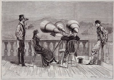 थॉमस एडिसन द्वारा मेगाफोन - "ला नेचर" में 1878 द्वारा अज्ञात कलाकार
