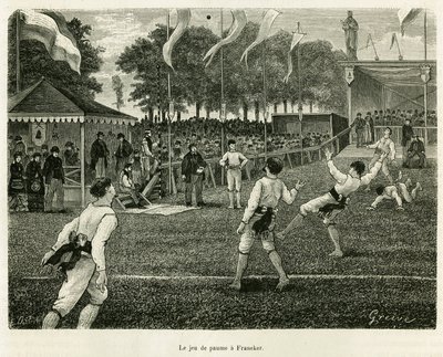 ताड़ के खेल में फ्रेंकर (नीदरलैंड) है। एडौर्ड चार्टन (1807-1890), हैचेट, पेरिस द्वारा निर्देशित, ले टूर डू मोंडे 1886 में, एक डच समाचार पत्र के संबंध पर आधारित कहानी ला फ़्रीज़ को चित्रित करने के लिए उत्कीर्णन। द्वारा अज्ञात कलाकार