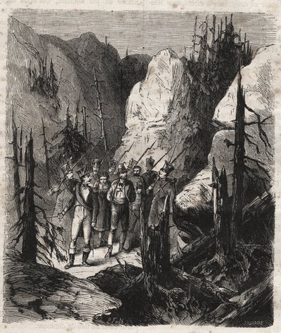 टायरोलियन देशभक्त एंड्रियास होफर (1767-1810) को गिरफ्तार किया जा रहा है - टाइरोलियन देशभक्त एंड्रियास होफर (1767-1810) को 19/01/1810 को इतालवी सैनिकों द्वारा गिरफ्तार किया गया था। (1817 .) द्वारा अज्ञात कलाकार