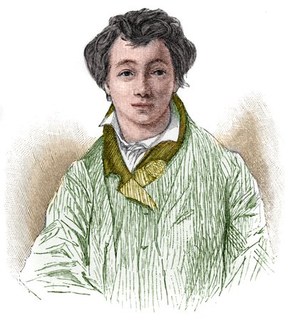 ईसाई जोहान हेनरिक हेन (1797-1856), जर्मन कवि और पत्रकार का चित्र। द्वारा अज्ञात कलाकार