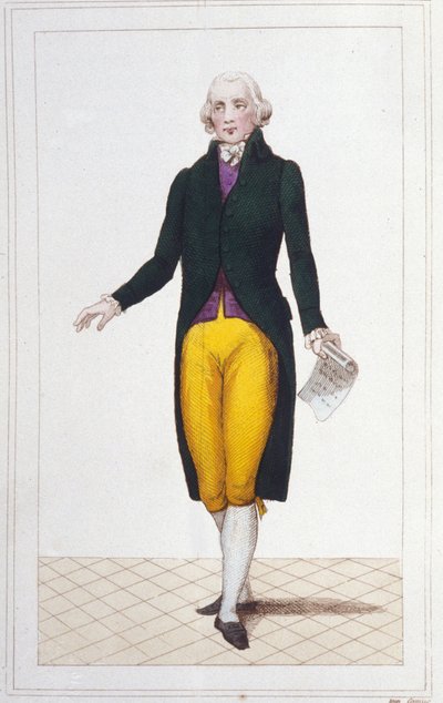 जीन मैरी रोलैंड डी ला प्लेटियर का चित्र फ्रांसीसी राजनीतिज्ञ (1734-1793) 1830 का उत्कीर्णन। द्वारा अज्ञात कलाकार