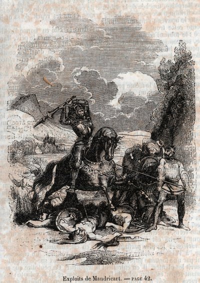 1851 "" रोलैंड फ़्यूरिक्स "" से उत्कीर्णन द्वारा अज्ञात कलाकार