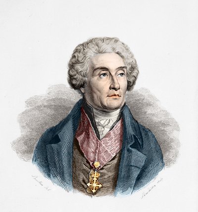 काउंट जोसेफ डी मैस्त्रे (1753-1821), फ्रांसीसी राजनीतिज्ञ, लेखक और दार्शनिक। द्वारा अज्ञात कलाकार