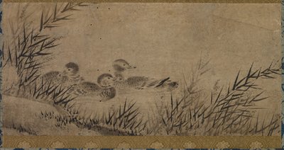 बत्तख और नरकट द्वारा अज्ञात कलाकार