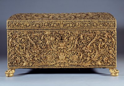 कार्डिनल जूल्स माजरीन (गिउलिओ रायमोंडो माज़ारिनो या माज़ारिनो) (1602-1661) द्वारा पेश किए गए गोल्ड बॉक्स को ऑस्ट्रिया की ऐनी (1601-1666) के रूप में जाना जाता है। द्वारा अज्ञात कलाकार