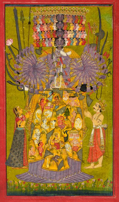 कृष्ण विश्वरूप द्वारा अज्ञात कलाकार