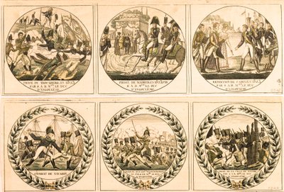 1823 के स्पेनिश अभियान के दौरान बोर्बोन के लुई एंटोनी (लुई-एंटोनी), अंगौलेमे के ड्यूक (लुई डी फ्रांस या लुई XIX (1775-1884): ट्रोकेडेरो लेना, मैड्रिड लेना, कैडिज़ का आत्मसमर्पण, नवारिन की लड़ाई, पीछे Barce . के सामने स्पेनिश द्वारा अज्ञात कलाकार