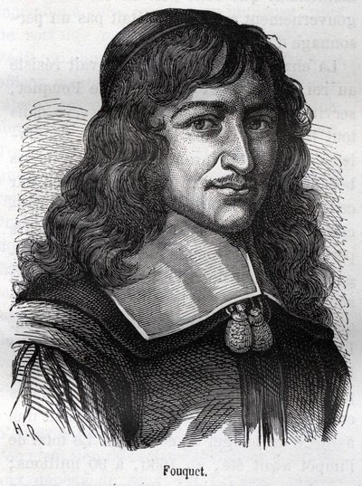 निकोलस फाउक्वेट (1615-1680), फ्रांसीसी राजनेता। हेनरी मार्टिन द्वारा "" L'Histoire de France "" से उत्कीर्णन, एसडी। 19 वी सदी। द्वारा अज्ञात कलाकार