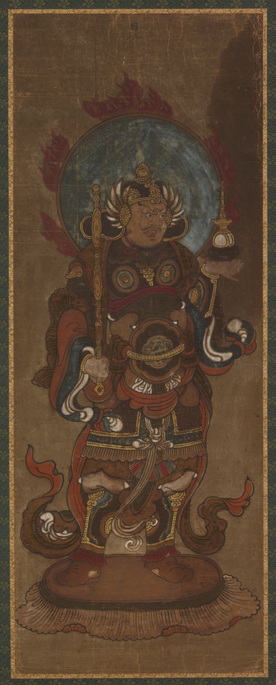 बारह देवों में से एक: बिशमोन-दस ( emवैश्रवणem ) द्वारा अज्ञात कलाकार