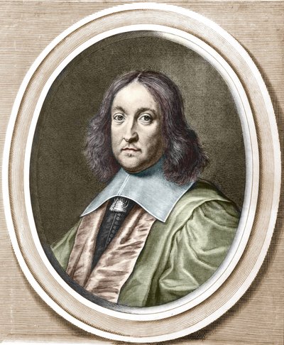 पियरे डी फ़र्मेट (1601-1665), फ्रांसीसी गणितज्ञ। द्वारा अज्ञात कलाकार