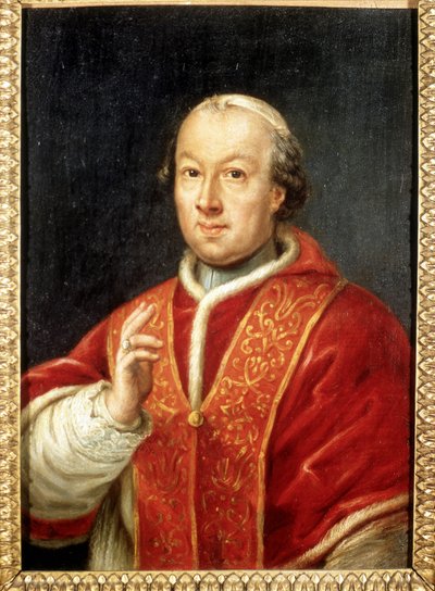 पोप पायस (पियो या पायस) VI (1717-1799)। अनाम पेंटिंग। रोम, रिसोर्गिमेंटो का संग्रहालय। द्वारा अज्ञात कलाकार