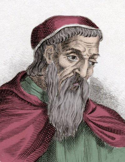 अमेरिगो वेस्पूची (1454-1512), इतालवी ब्राउज़र और एक्सप्लोरर का पोर्ट्रेट। 19वीं सदी की नक्काशी। द्वारा अज्ञात कलाकार
