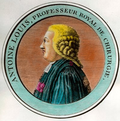 एंटोनी लुइस का पोर्ट्रेट (1723-1792) सर्जरी के रॉयल प्रोफेसर, रॉयल एकेडमी ऑफ सर्जरी के सचिव 18वीं सदी के निजी संग्रह की नक्काशी द्वारा अज्ञात कलाकार