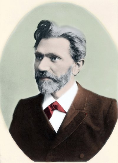 अगस्त बेबेल का पोर्ट्रेट (1840-1913), जर्मन राजनीतिज्ञ। द्वारा अज्ञात कलाकार